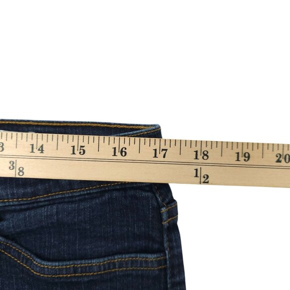 NYD Jeans Flare Leg Jeans Womens Size 18 High Rise Dark Wash Stretch Denim - Picture 13 of 15